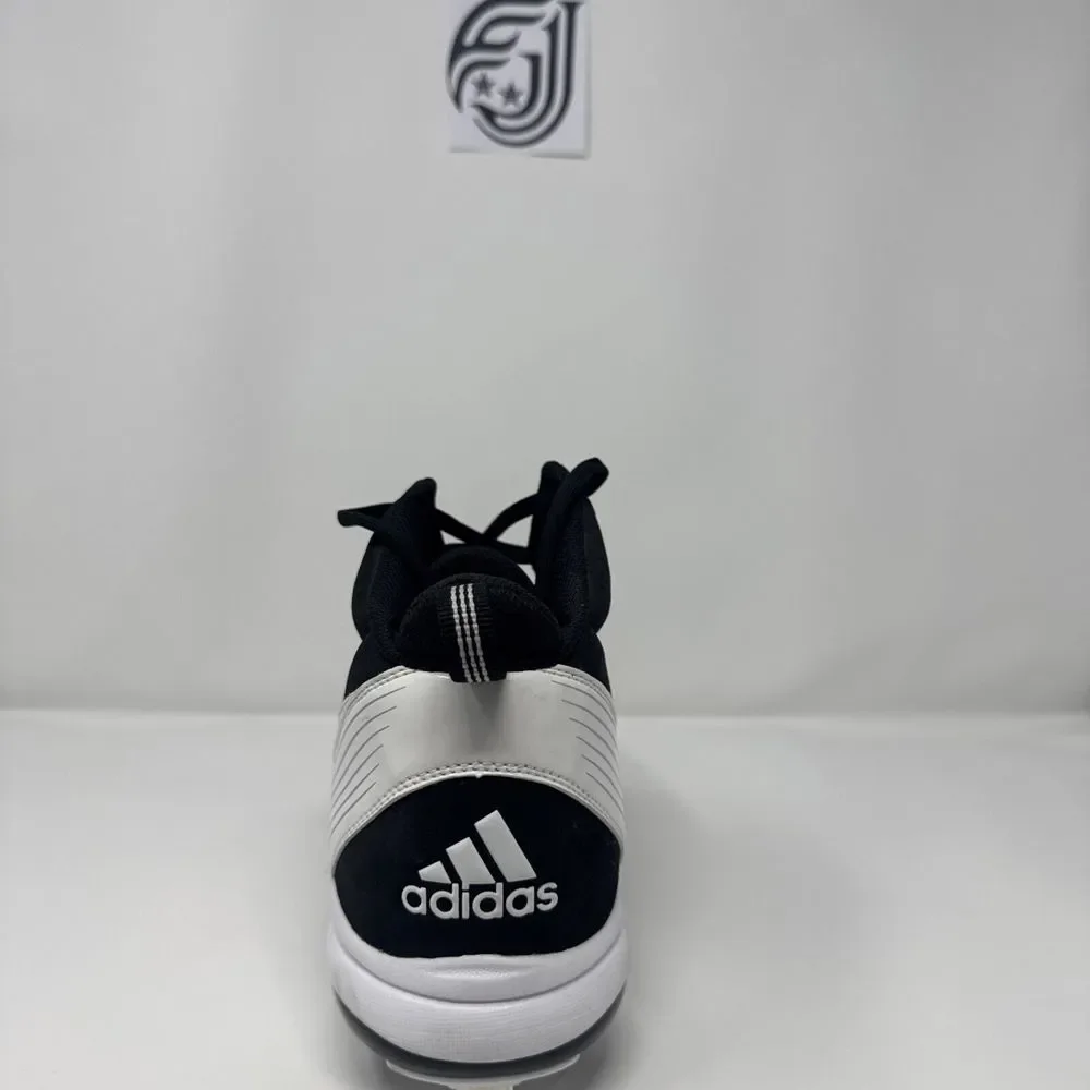 Adidas Icon 7 Metal Baseball Cleats Black SPG 753001‎ - Mens Size 15